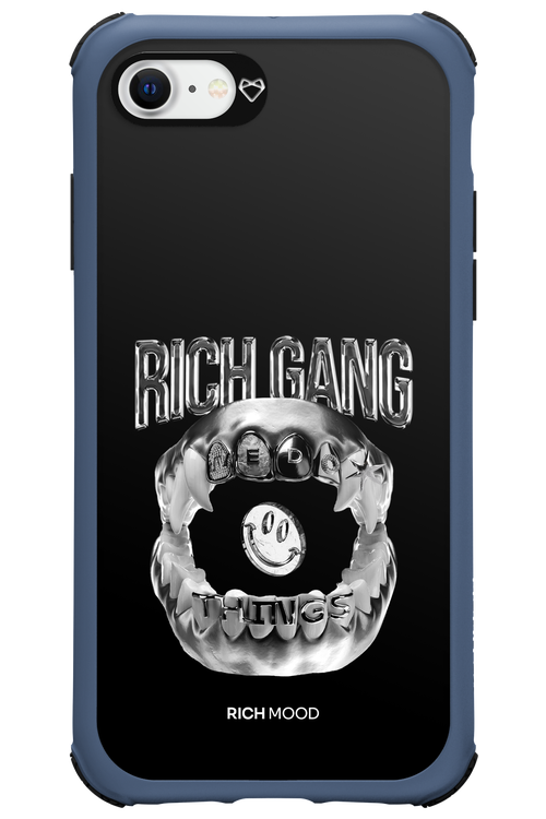 Rich Gang Silver - Apple iPhone SE 2022