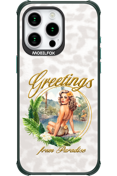 Greetings from Paradise - Apple iPhone 15 Pro Max