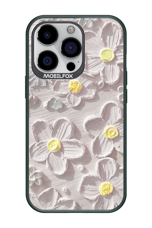 White Flowers - Apple iPhone 13 Pro