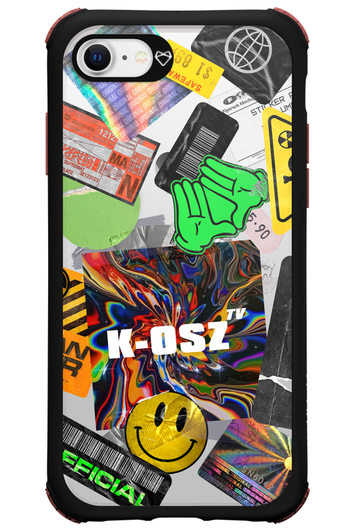 K-osz Sticker Transparent - Apple iPhone 7