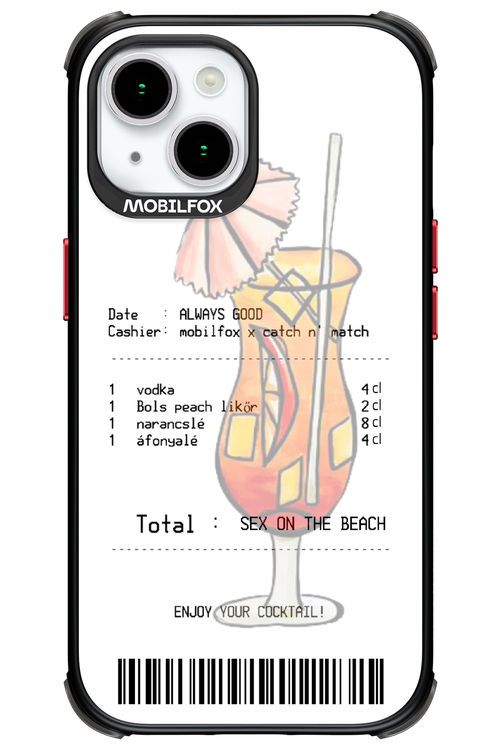 sex on the beach koktél - Apple iPhone 15