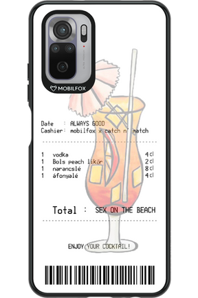 sex on the beach koktél - Xiaomi Redmi Note 10