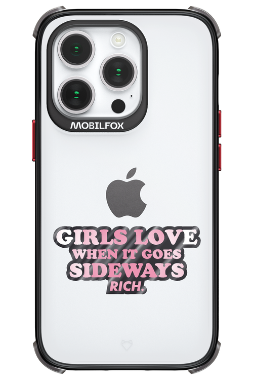 When it goes sideways - Apple iPhone 14 Pro