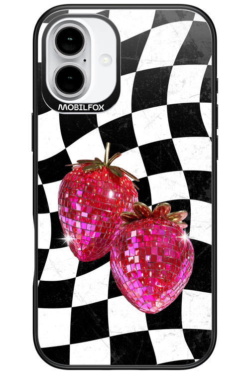 Disco Strawberry 2.0 - Apple iPhone 16 Plus