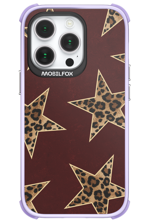 Wild Stars Burgundy - Apple iPhone 14 Pro