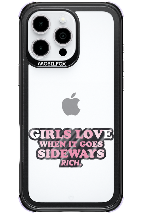 When it goes sideways - Apple iPhone 16 Pro Max