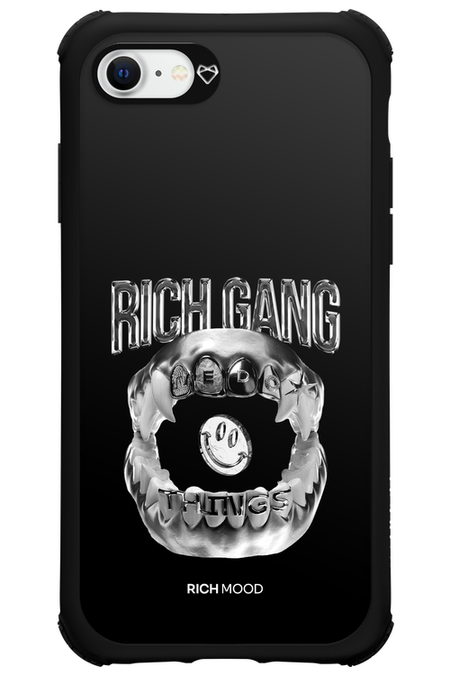 Rich Gang Silver - Apple iPhone 8