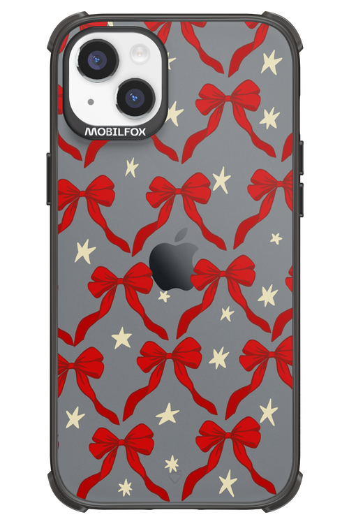Bow & Stars (Transparent) - Apple iPhone 14 Plus