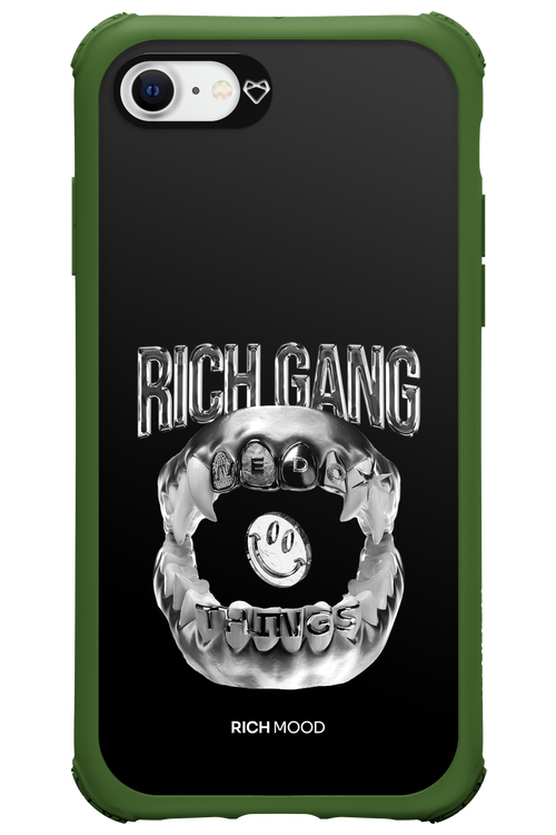 Rich Gang Silver - Apple iPhone 8