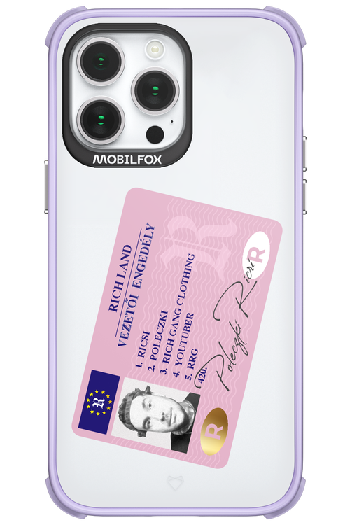 Vezetői engedély - Apple iPhone 14 Pro Max