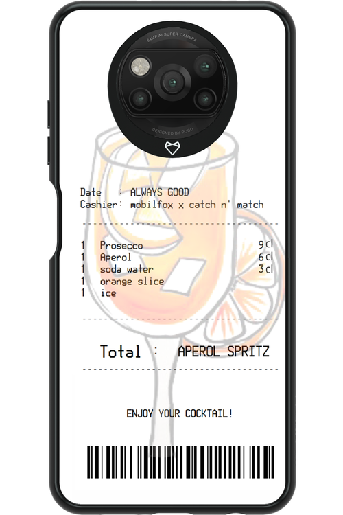 aperol spritz cocktail - Xiaomi Poco X3 NFC