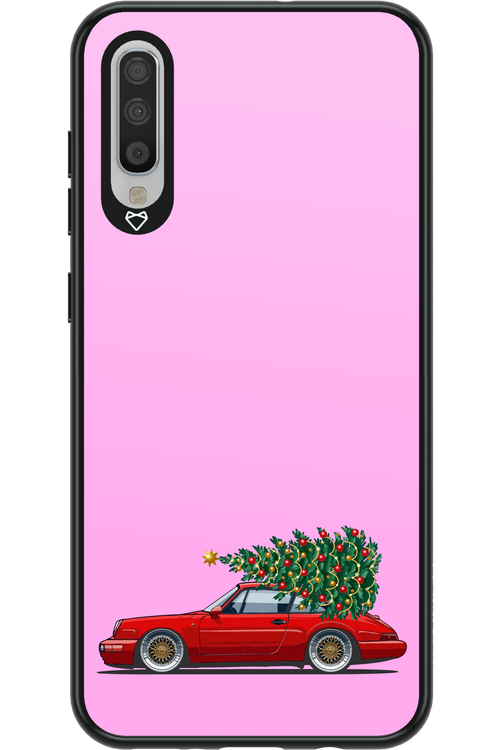 XMAS Car Pink - Samsung Galaxy A70