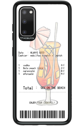 sex on the beach koktél - Samsung Galaxy S20