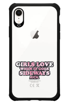 When it goes sideways - Apple iPhone XR