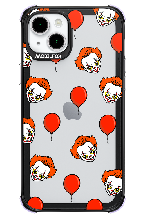 Mystery Clown (Transparent) - Apple iPhone 15 Plus