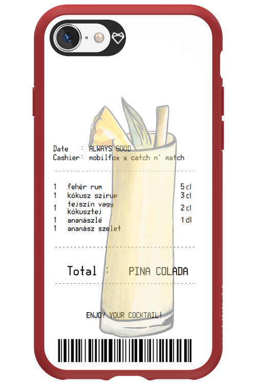 pina colada koktél - Apple iPhone 8