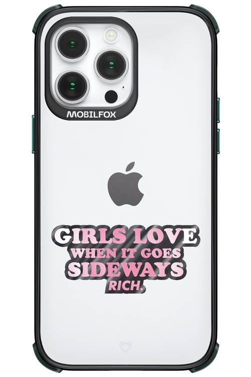 When it goes sideways - Apple iPhone 14 Pro Max