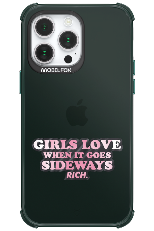 When it goes sideways - Apple iPhone 14 Pro Max