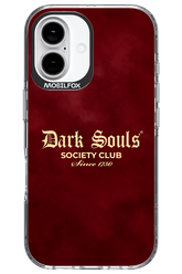 Dark Souls (Burgundy) - Apple iPhone 16