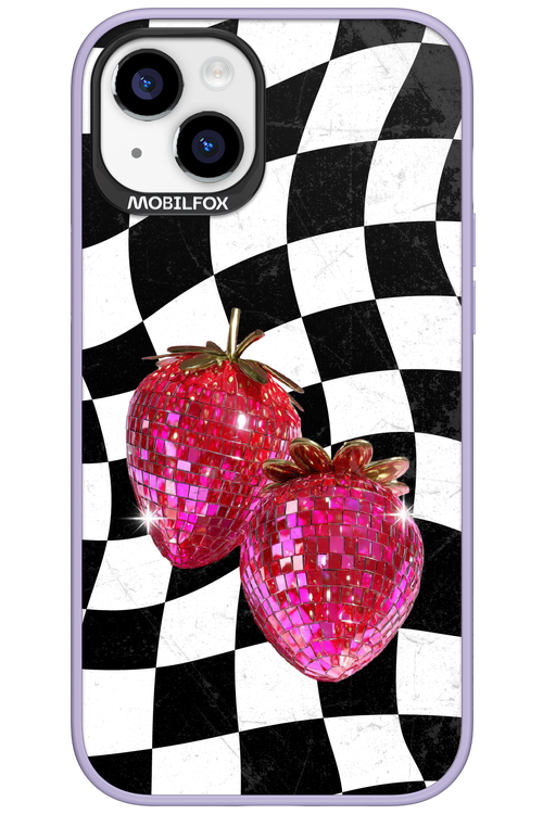 Disco Strawberry 2.0 - Apple iPhone 15 Plus