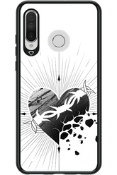 Fekete Szív - Huawei P30 Lite