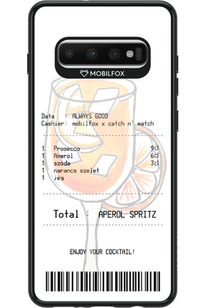 aperol spritz koktél - Samsung Galaxy S10+