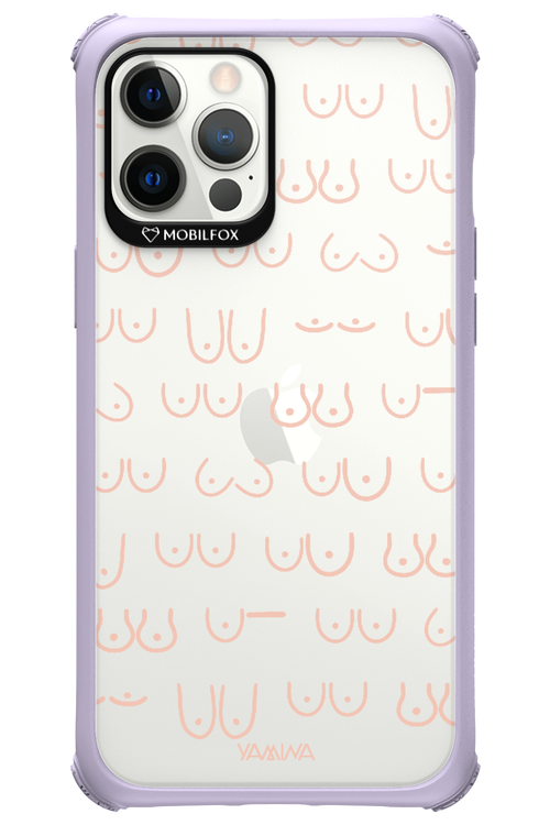 Boobies (Peach) - Apple iPhone 12 Pro Max