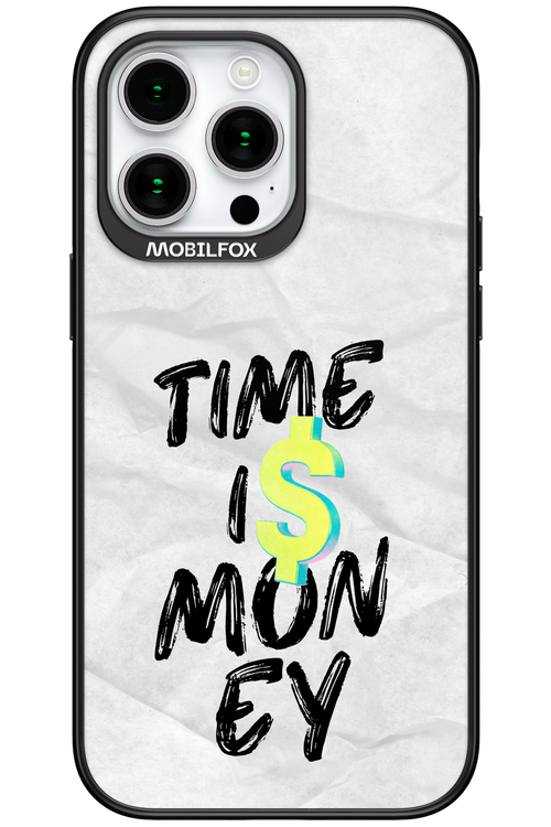 Time Is Money - Apple iPhone 15 Pro Max