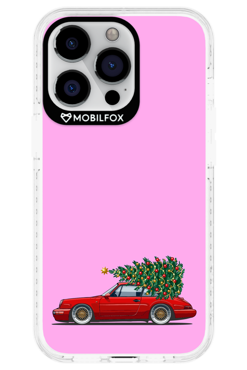 XMAS Car Pink - Apple iPhone 13 Pro