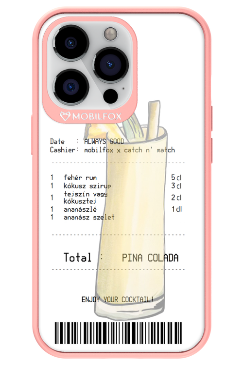 pina colada koktél - Apple iPhone 13 Pro