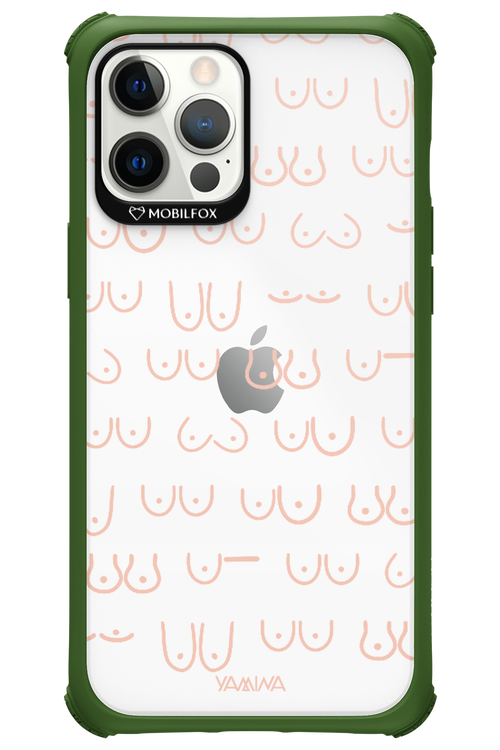 Boobies (Peach) - Apple iPhone 12 Pro Max