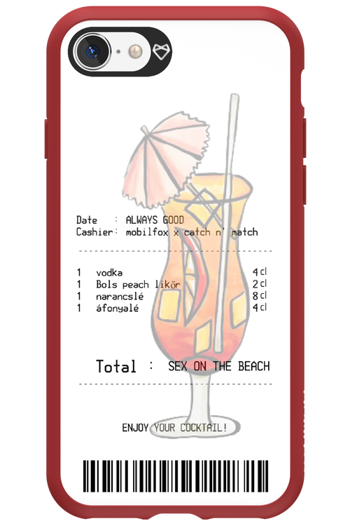 sex on the beach koktél - Apple iPhone SE 2022