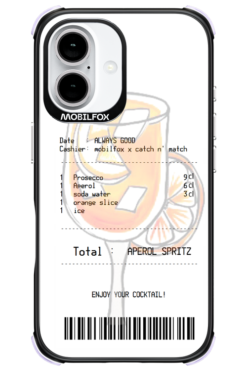 aperol spritz cocktail - Apple iPhone 16