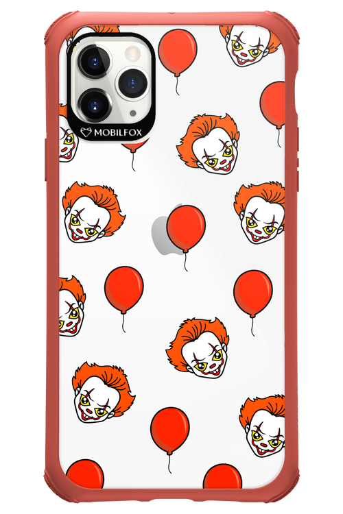 Mystery Clown (Transparent) - Apple iPhone 11 Pro Max