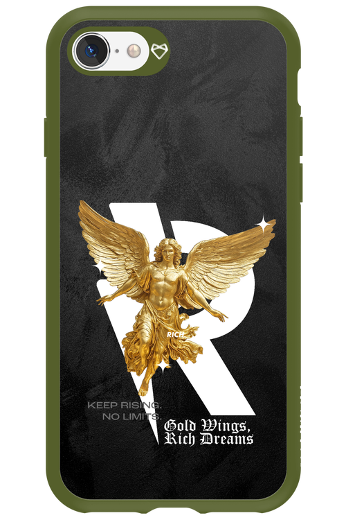 Gold Wings - Apple iPhone 8