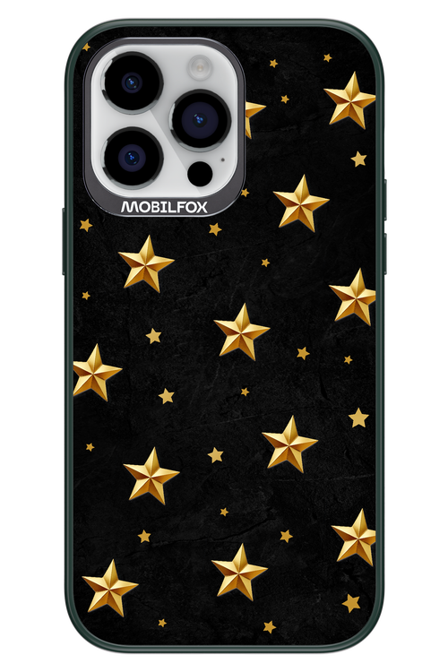 Golden Stars - Apple iPhone 14 Pro Max