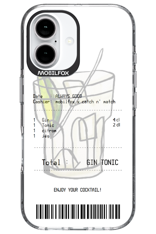 gin tonic - Apple iPhone 16