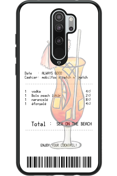 sex on the beach koktél - Xiaomi Redmi Note 8 Pro