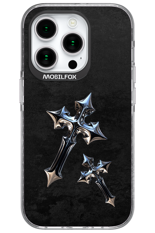 Chrome Crosses - Apple iPhone 15 Pro