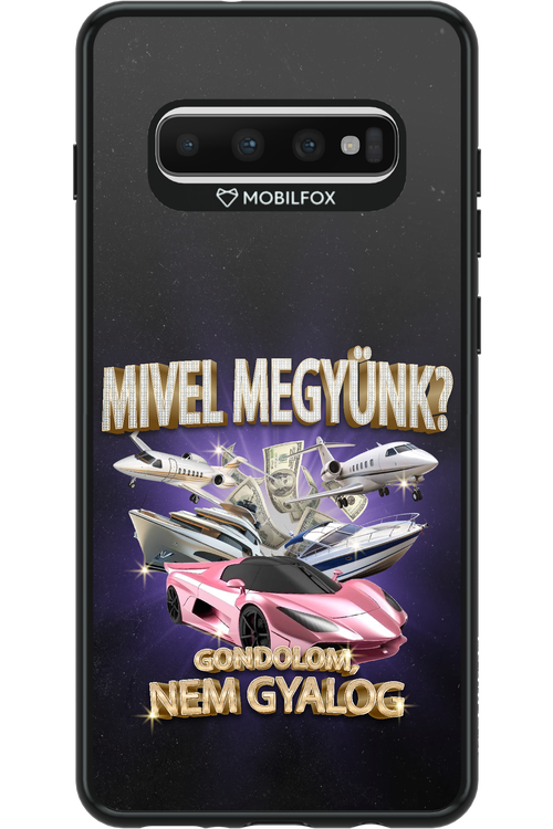 Mivel megyünk? - Samsung Galaxy S10+