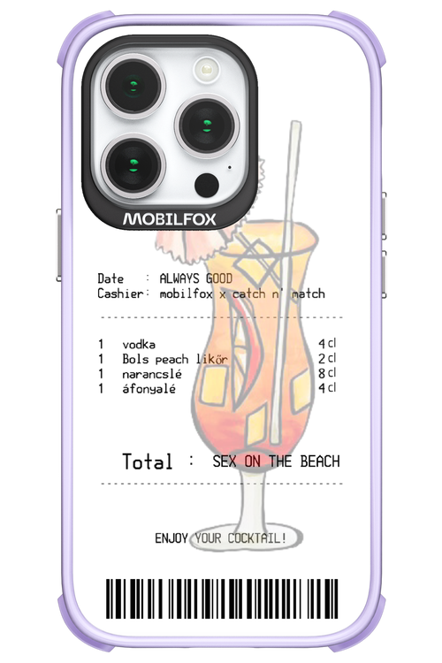 sex on the beach koktél - Apple iPhone 14 Pro