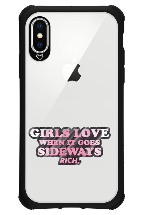 When it goes sideways - Apple iPhone XS