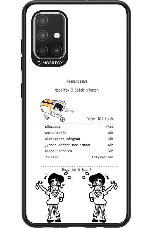 másnaposság - Samsung Galaxy A71