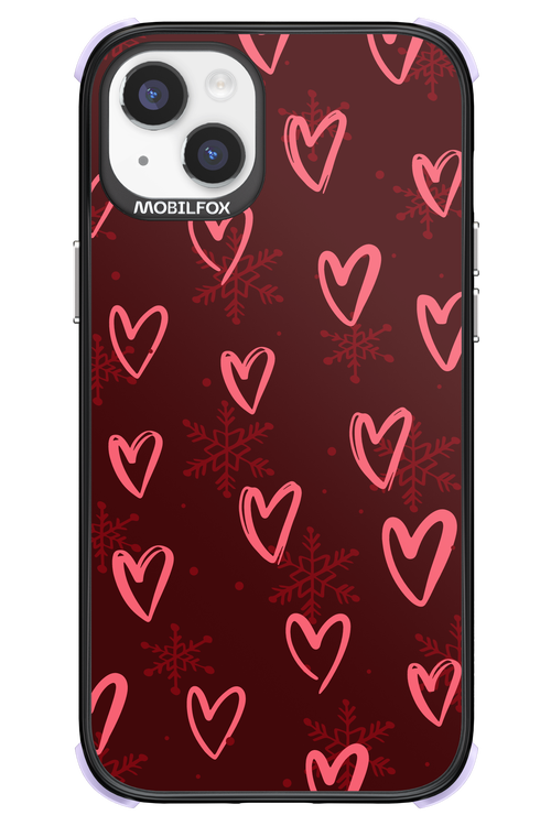 Christmas Hearts - Apple iPhone 14 Plus