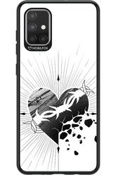 Fekete Szív 2.0 - Samsung Galaxy A71