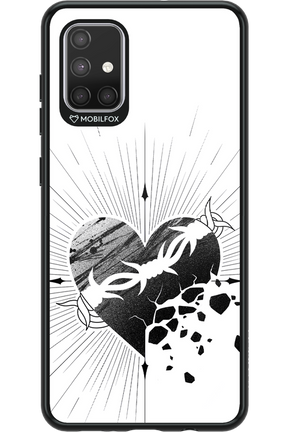 Fekete Szív 2.0 - Samsung Galaxy A71