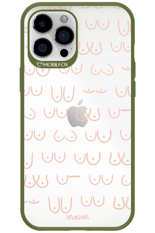 Boobies (Peach) - Apple iPhone 12 Pro Max