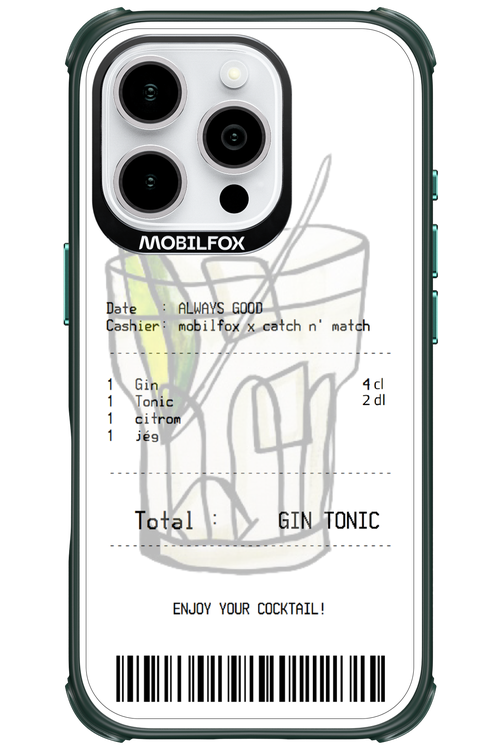gin tonik - Apple iPhone 16 Pro