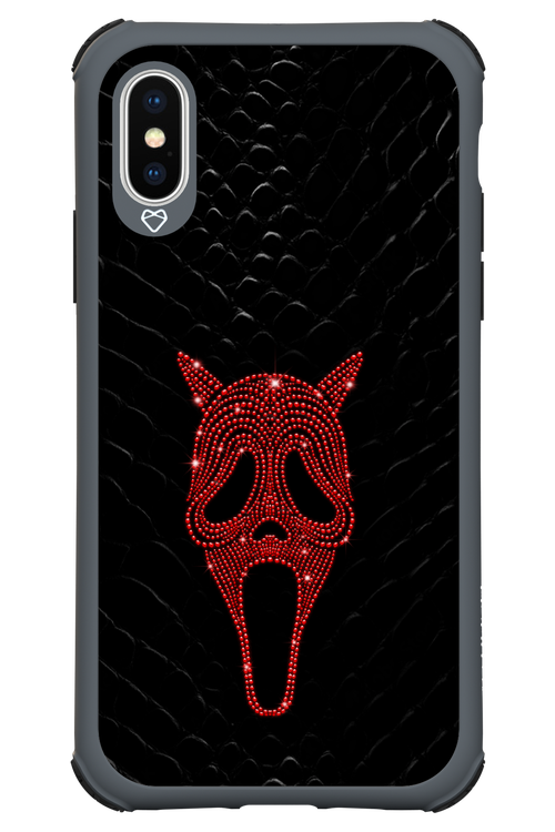 Devil Glitter Ghost - Apple iPhone XS