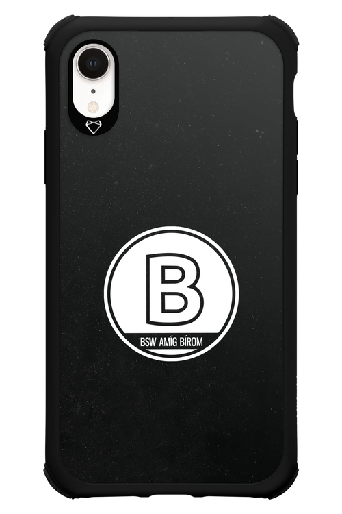 Amig bírom Black - Apple iPhone XR
